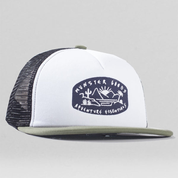 Munster - Adventure Cap / Olivine/WHT/BLK