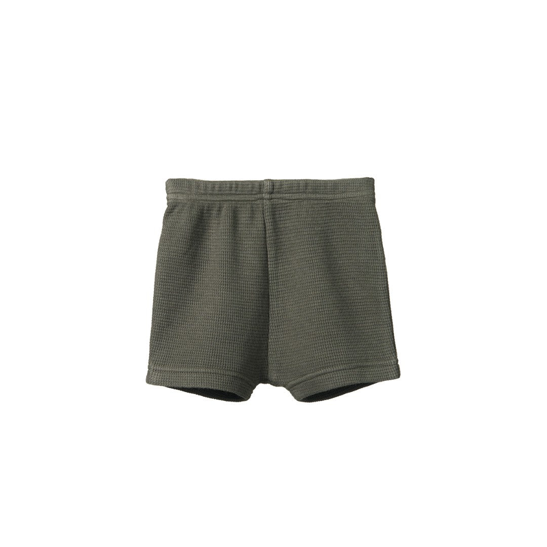 Nature Baby - Selby Waffle Shorts / Thyme
