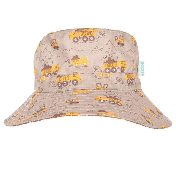 Acorn- Wide Brim Bucket Hat / Construction