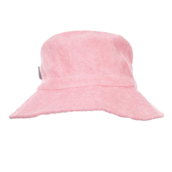 Acorn- Terry Towelling Bucket Hat/ Light Pink