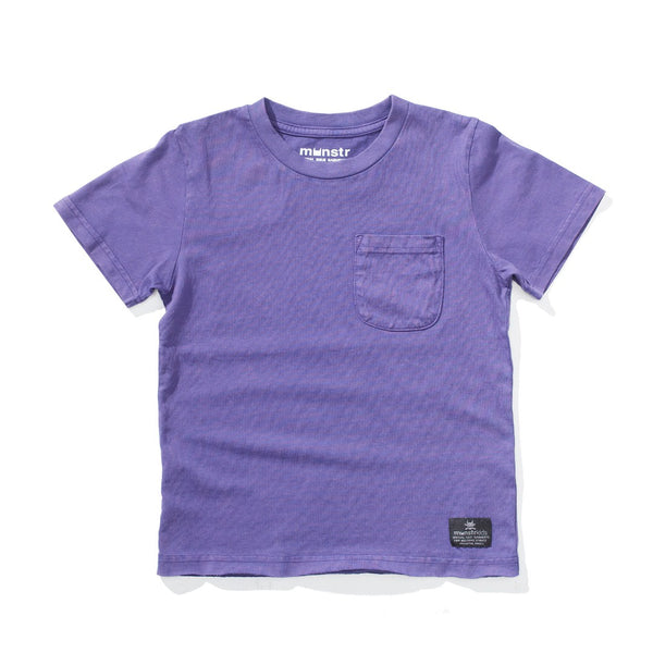 Munster - Dream PKT SS Tee / Mineral Purple