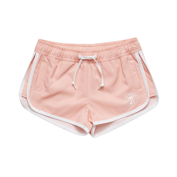 Cry Wolf- Surf Short/ Blush