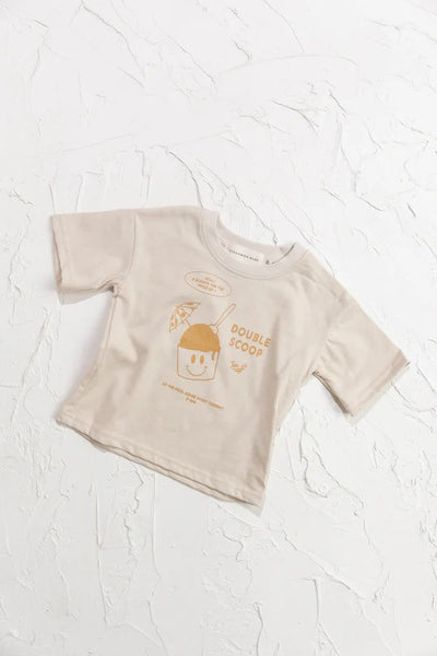 Cinnamon Baby - Double Scoop Tee