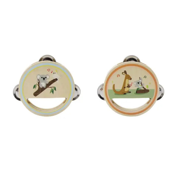 ToysLink - Wooden Aussie Animal Tamborine
