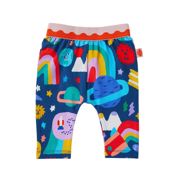 Halcyon Nights - Baby Leggings / Rocket Ride