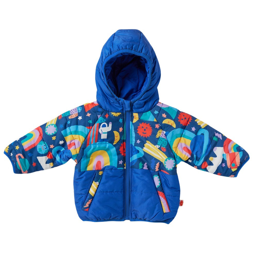 Halcyon Nights - Kids Puffer Jacket / Rocket Ride