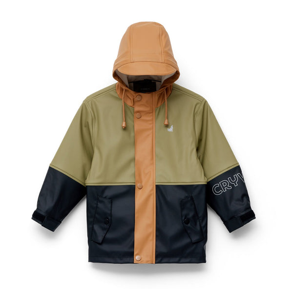Cry Wolf - Explorer Jacket / Fern Colourblock