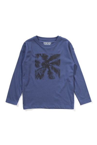 Munster - Island Long Sleeve Tee / DK Denim