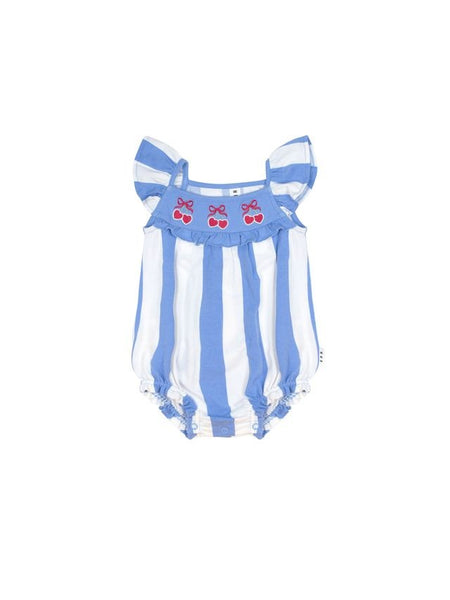 Huxbaby - Seaside Cherry Stripe Playsuit
