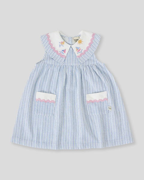 Goldie & Ace - Sailor Stripe Lucy Collared Dress