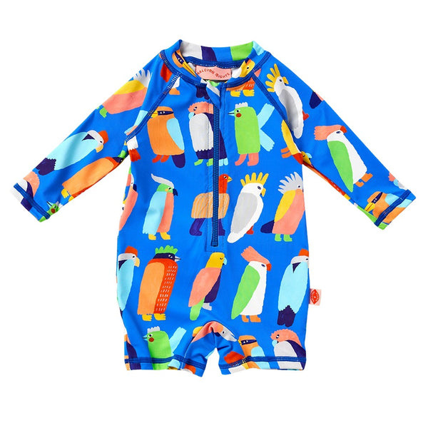 Halcyon Nights - Long Sleeve Rash Suit / Flamin' Galahs