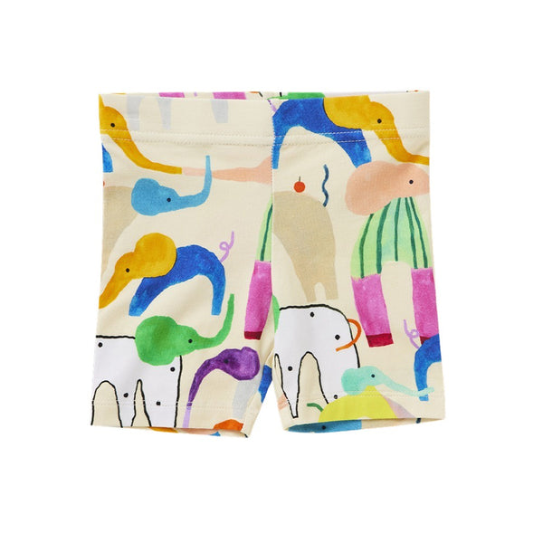 Halcyon Nights - Kids Bike Shorts / Happy Herd