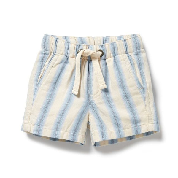 Wilson + Frenchy - Organic Short / Deep Blue Stripe