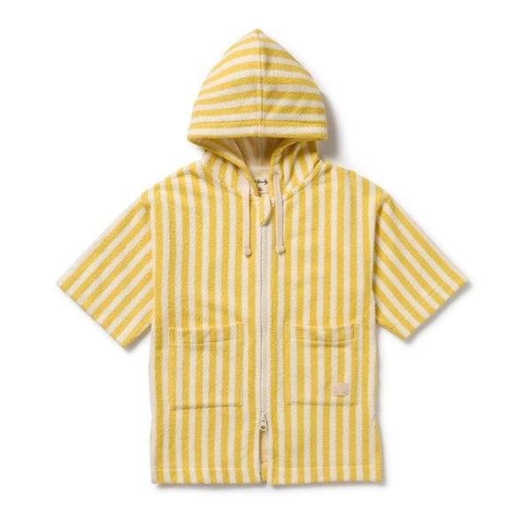 Wilson + Frenchy - Organic Terry Hooded Towel / Honey Wave