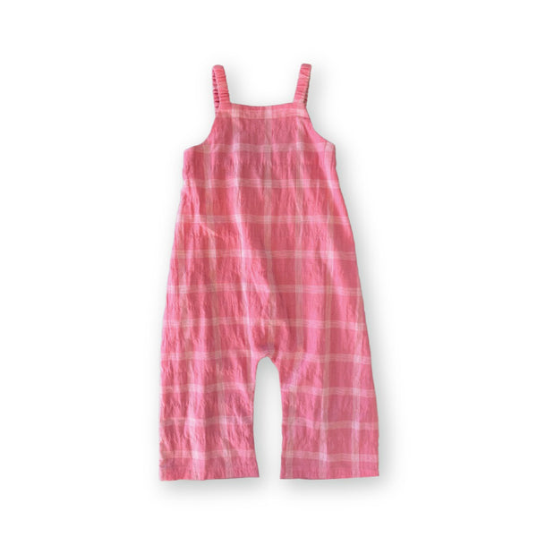 Grown Clothing - Cotton Check Playsuit