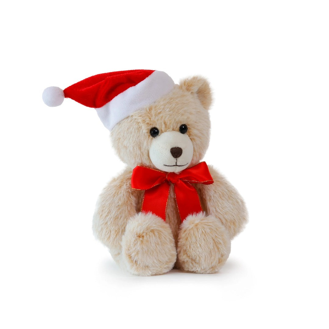 OB Designs - Little Theo Christmas Bear Soft Toy