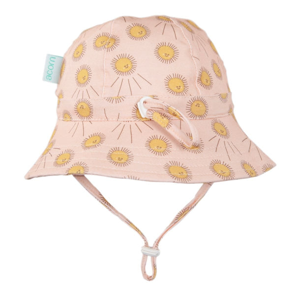Acorn - Stretch Cotton Wide Brim Sunhat / Sunshine