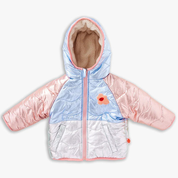 Halcyon Nights - Reversible Kids Puffer Jacket / Hej Blomma!
