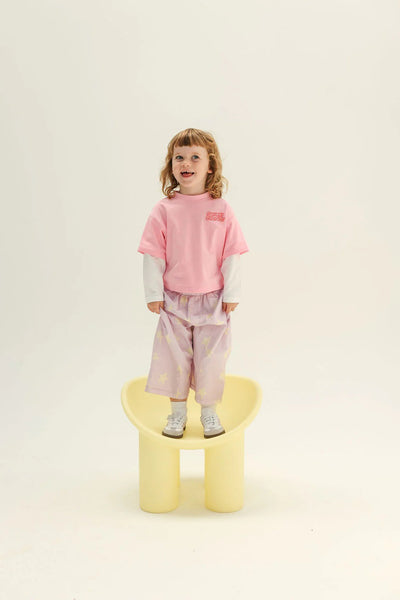 Sunday Siblings - Party Layers Tee / Pink