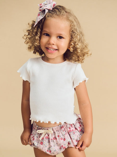 Huxbaby - Almond Milk Rib Tee