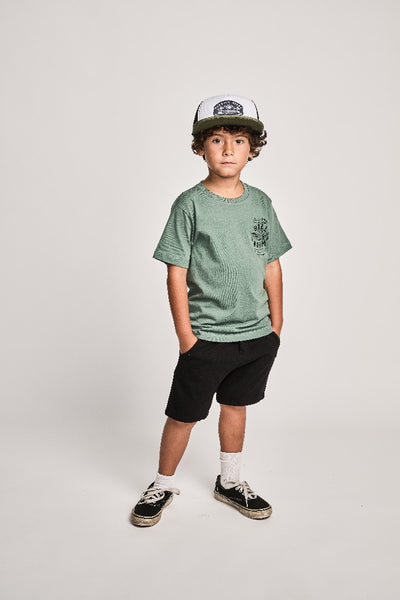 Munster - Adventure Cap / Olivine/WHT/BLK