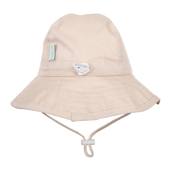 Acorn- Wide Brim Infant Hat / Vanilla