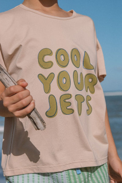 Olive + The Captain - Cool Your Jets Tee / Taupe