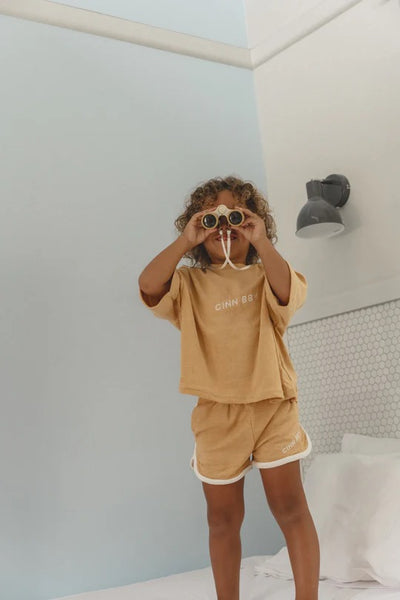 Cinnamon Baby - Terry Shorts / Mustard