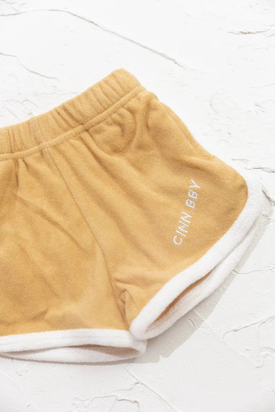 Cinnamon Baby - Terry Shorts / Mustard