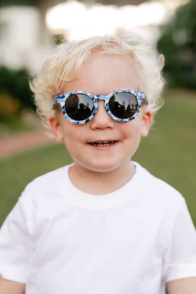 Frankie Ray Sunglasses - Pixie / Blue Camo (0-18 months)
