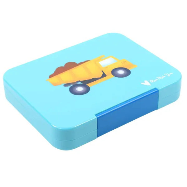 Mum Made Yum - Bento Lunchbox (Large) / Light Blue Construction
