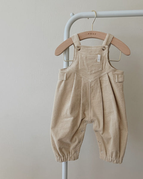 Susukoshi - Corduroy Overall / Soy