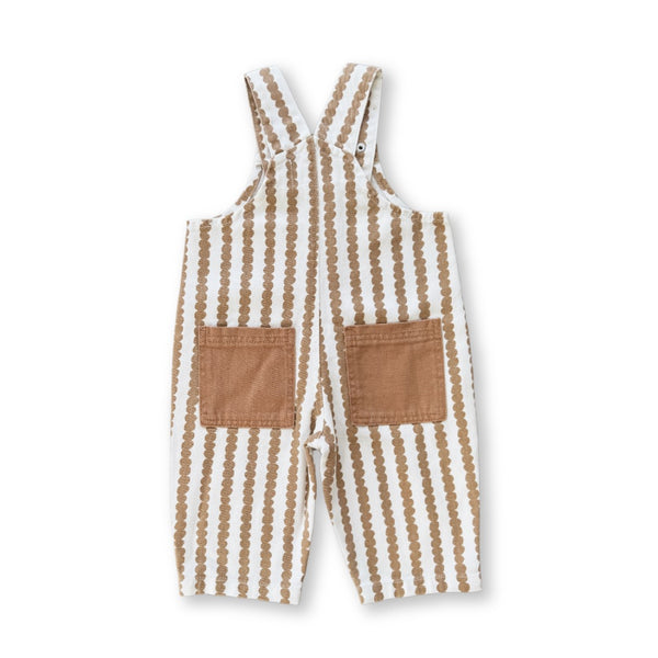 Grown Clothing - Everyday Organic Overalls / Stacked Pebble