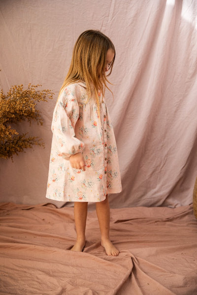 Pearson & Pearson - Stevie Dress / VoVo Pink Country Garden