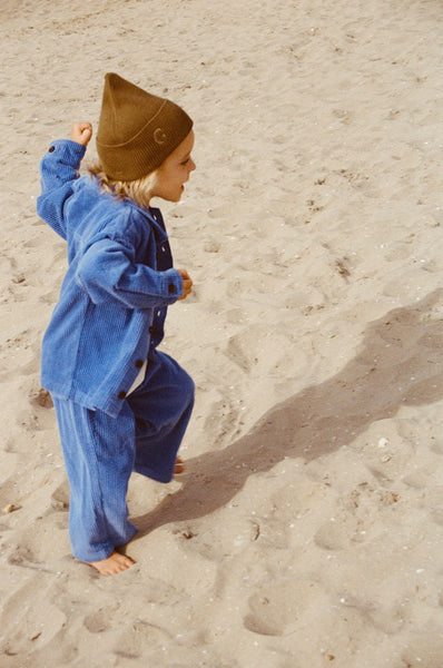 Grown Clothing - Organic Relaxed Cord Pant / Sea