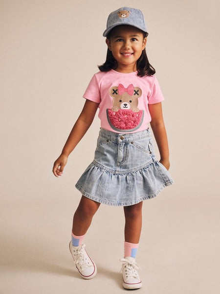 Huxbaby - Dreamy Denim Frilly Skirt