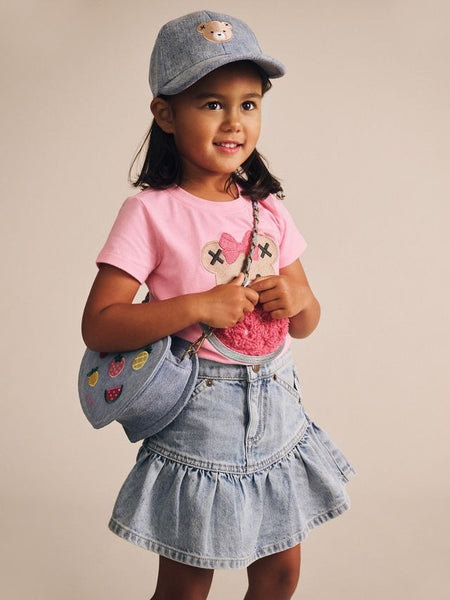 Huxbaby - Dreamy Denim Frilly Skirt