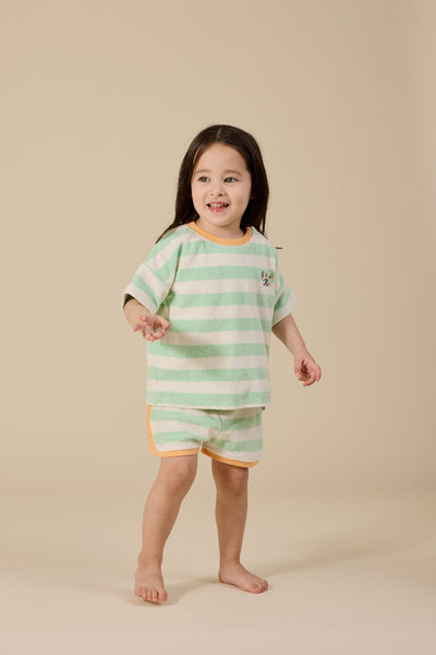 Goldie & Ace - Peas In A Pod Stripe Shorts