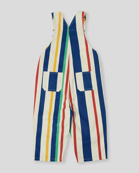 Goldie & Ace - 90'S Bold Stripe Austin Denim Overalls
