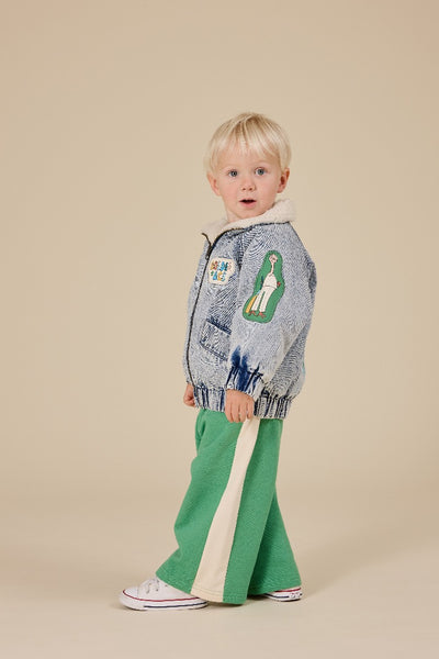 Goldie & Ace - Arlo Wide Leg Pant / Fern & Vanilla