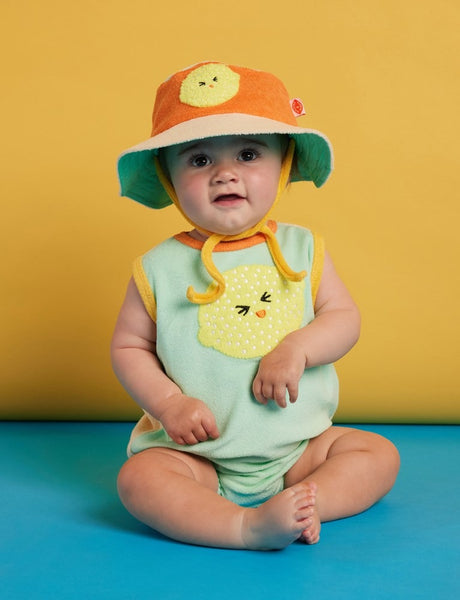 Halcyon Nights - Terry Kids Bucket Hat / Peel Party