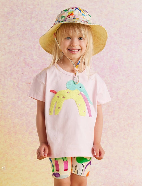 Halcyon Nights - Kids Bike Shorts / Happy Herd