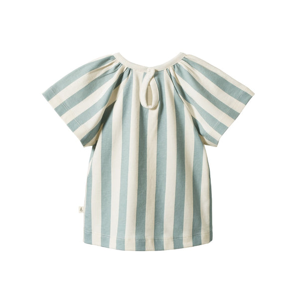 Nature Baby - Faye Tee / Star Dew Stripe