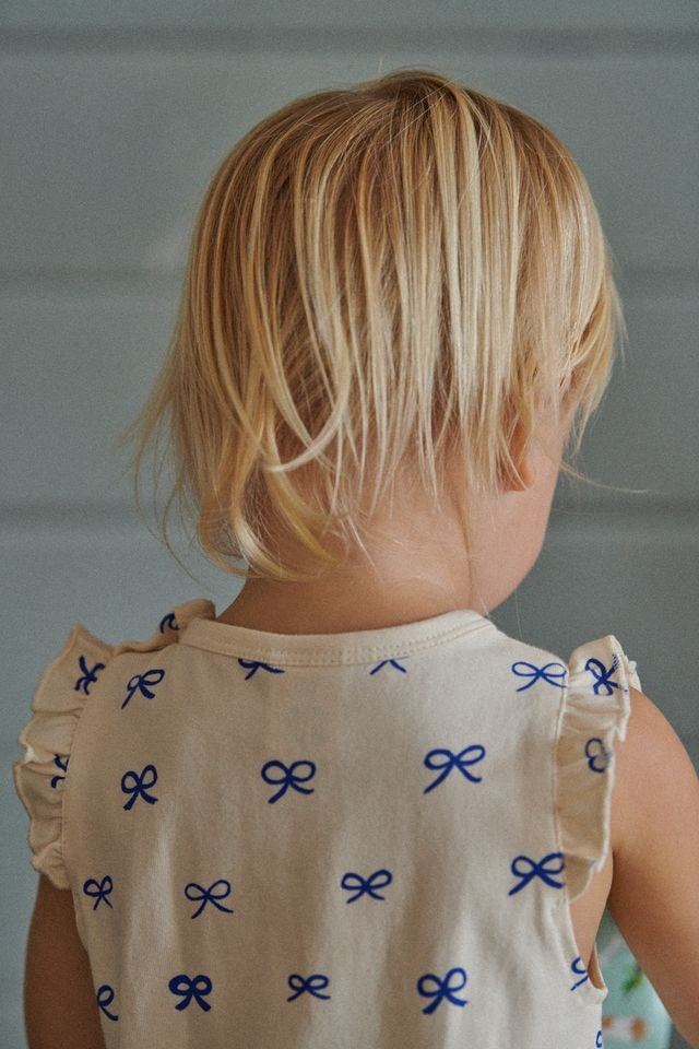 Nature Baby - Fleur Tee / Ribbons Print
