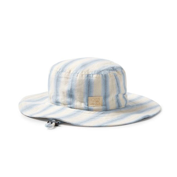 Wilson + Frenchy - Organic Sun Hat / Deep Blue Stripe