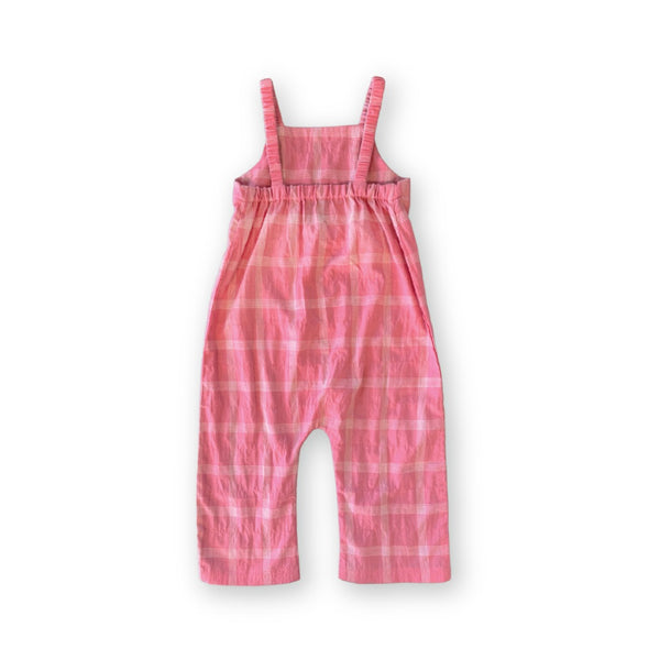 Grown Clothing - Cotton Check Playsuit