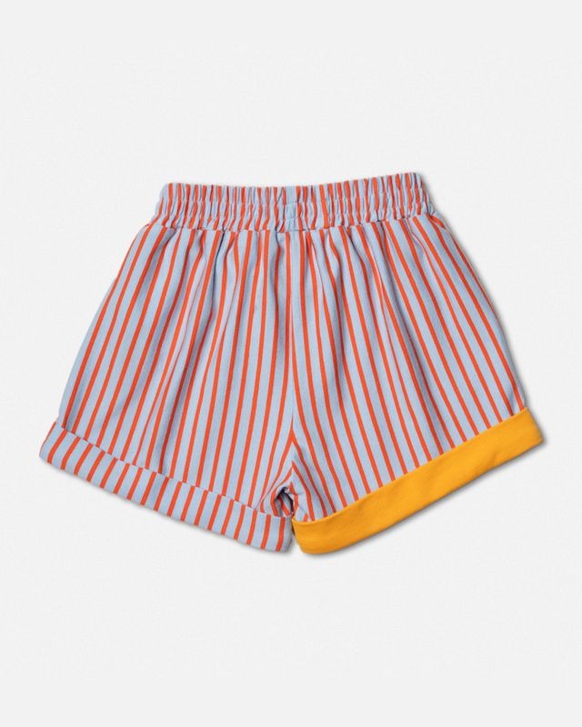 Das Ist Maurice - Shorts Blue & Orange Stripes