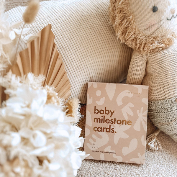 Fox & Fallow - Baby Milestone Cards / Helios