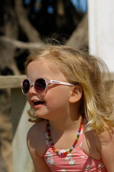 Frankie Ray Sunglasses - Sprinkle / Crystal Lt Pink Glitter (0-3Y)