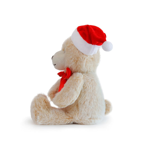 OB Designs - Little Theo Christmas Bear Soft Toy